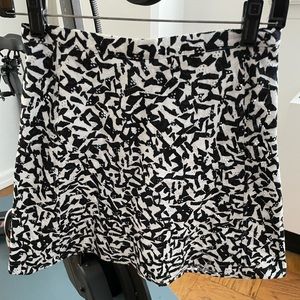 Theory printed skirt